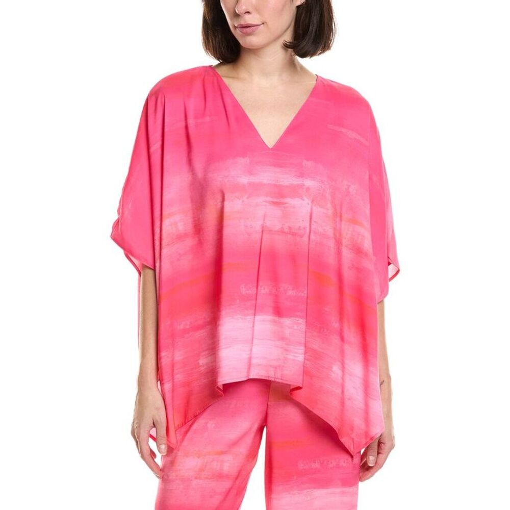 Natori Womens  Aurora Caftan Top, Pink